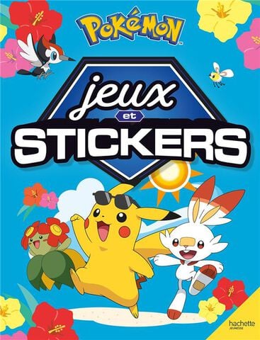 Livre - Pokemon - Jeux Et Stickers