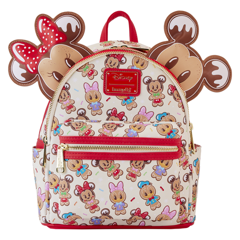 Mini Sac A Dos Loungefly - Mickey - Mickey And Friends Gingerbread