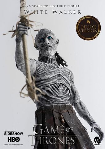 Figurine Hbo - Game Of Thrones - Deluxe Version White Walker 1/6