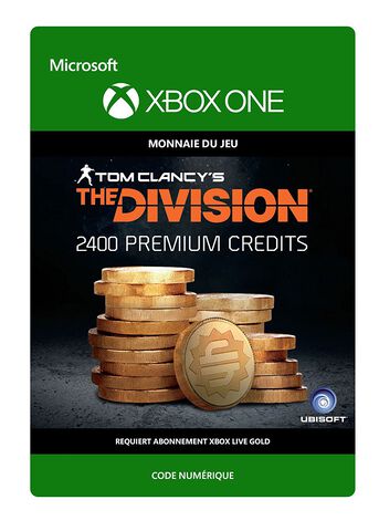 Dlc The Division 2400 Premium Credits Xbox One