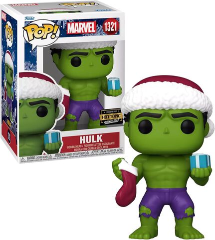 Figurine Funko Pop! - Marvel - Holiday Green Hulk