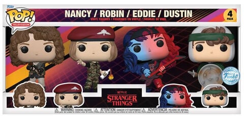 Figurine Funko Pop! 4pk - Stranger Things - 4 Personnages