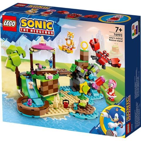 Lego - Sonic - L'île De Sauvetage Des Animaux D'amy - 76992