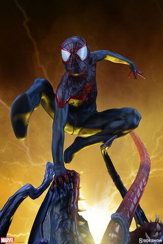 Statuette Sideshow - Marvel Comics - Spider-man Miles Morales 43 Cm