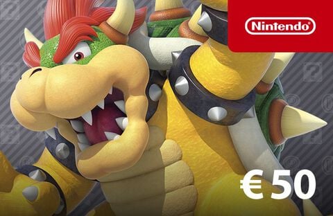 Carte Nintendo Eshop 50euros