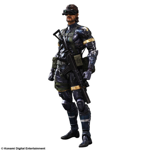 Figurine Metal Gear Solid 5 Ground Zeroes Snake Play Arts Kaï