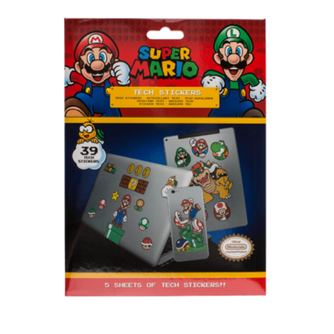Stickers - Super Mario - Autocollants