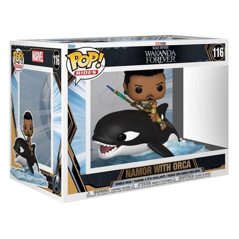 Figurine Funko Pop! N°116 - Black Panther : Wakanda Forever - Namoir With Orca