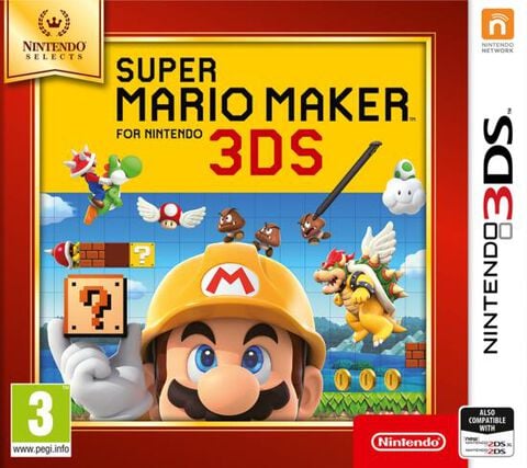 Super Mario Maker For Nintendo 3ds Selects