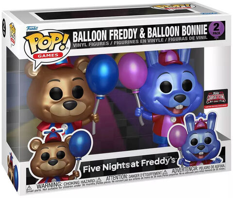 Figurine Funko Pop! N° - Five Nights At Freddy's - Bln Bonnie/freddy 2pk (mt)