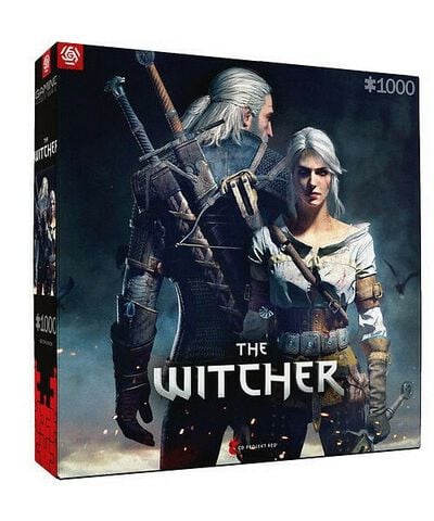 Puzzle - The Witcher Wiedzmin - Geralt Et Ciri 1000 Pieces