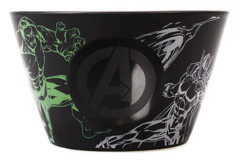 Bol - Marvel - Avengers Sur Fond Noir