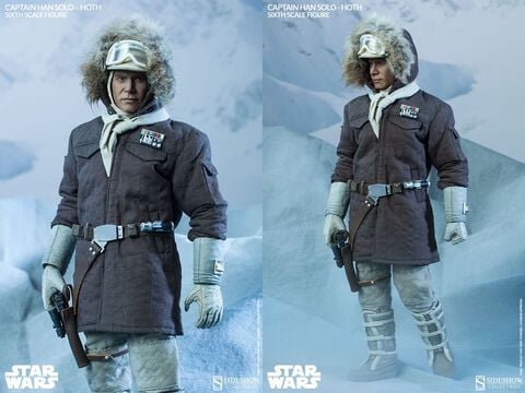 Statuette - Star Wars - Captain Han Solo Hoth 30 Cm