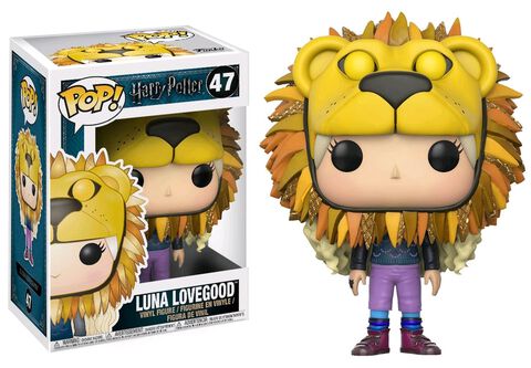 Figurine Funko Pop! N°47 - Harry Potter - Luna Lovegood Avec Tête De Lion