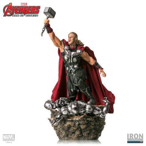 Statuette Iron Studios - Avengers L'ere D'ultron - 1/6 Thor 47 Cm