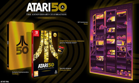Atari 50 The Anniversary Celebration Steelbook Edition