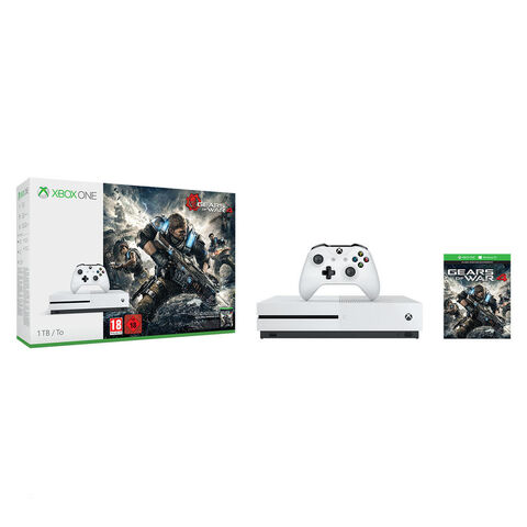 Xbox One S 1to Gears Of War 4 (jeu En Boîte)
