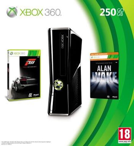 Pack X360 250 Go + Forza 3 + Alan Wake