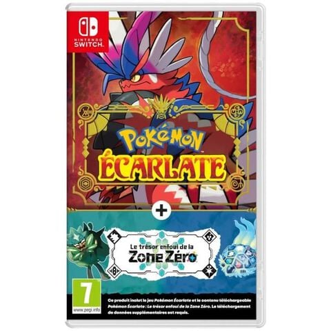 Pokemon Ecarlate + Pass D'extension  Le Trésor Enfoui De La Zone Zéro