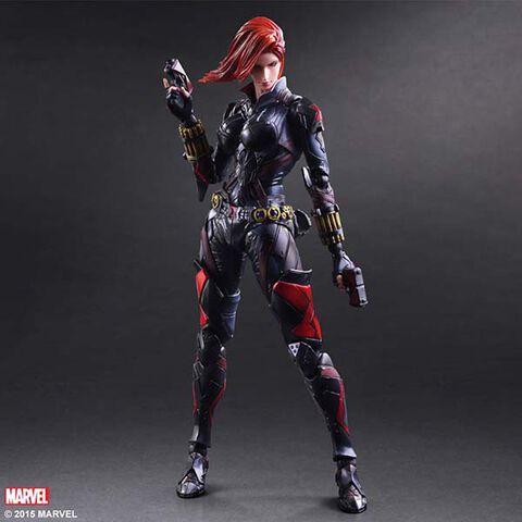 Figurine - Marvel Comics - Variant Play Arts Kai Figurine Black Widow 26 Cm