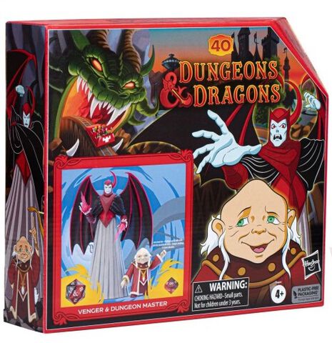 Figurine - Dungeons Et Dragons - Cartoon Series Pack De 2