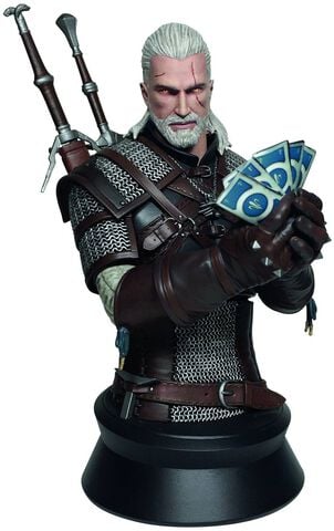 Buste - The Witcher 3 - Wild Hunt Geralt Version Gwent Ltd Ed