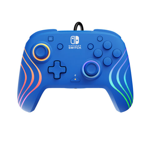 Manette Filaire Switch Afterglow Wave Bleu