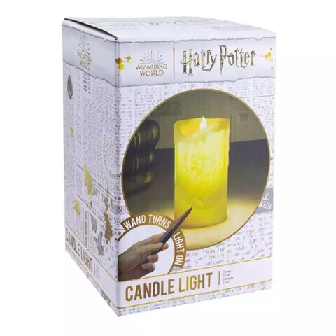 Lumière Logo Poudlard ( Harry Potter ) Lumière avec Manette Baguette - La  Boîte à Folie