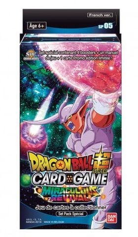 Cartes - Dragon Ball Super - Spécial Pack 5
