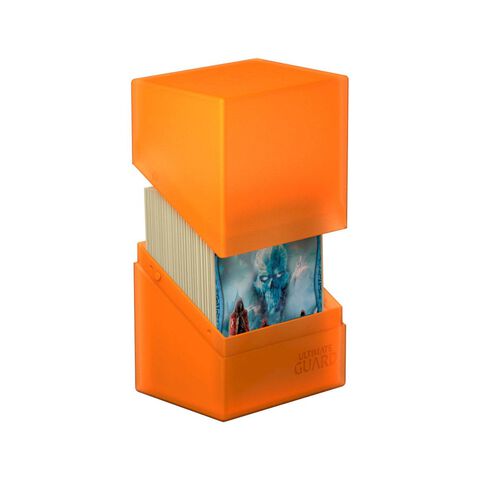 Boite Pour Cartes - Ultimate Guard - Deck Case Boulder 80 T.standard Poppy Topaz