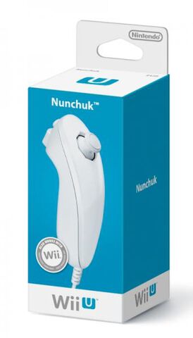 Nunchuck Wii-u Blanche
