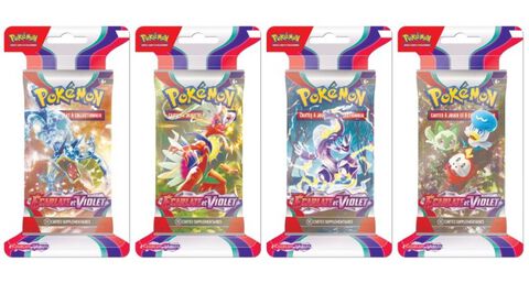 Cartes Pokémon Ecarlates & violet Booster Blister - La Grande Récré