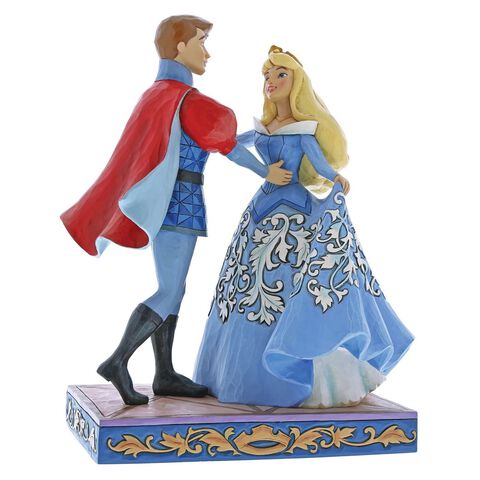Figurine Disney Tradition - La Belle Au Bois Dormant - Aurora Et Le Prince