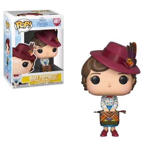 Figurine Funko Pop! N°467 - Mary Poppins - Mary Poppins Avec Sac