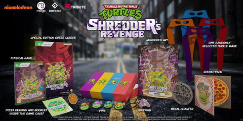 Teenage Mutant Ninja Turtles Shredders Revenge Spécial Edition (exclusivité Mm