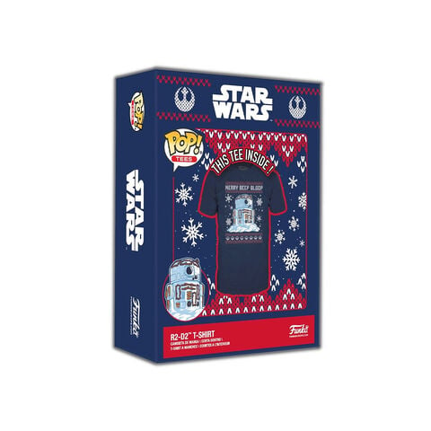 Pocket Pop! & Tee - Star Wars - Holiday R2d2 (mt) Taille Xl