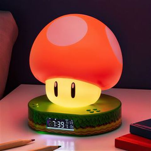 Reveil - Super Mario - Super Mushroom Digital Reveil