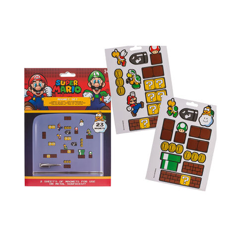 Stickers - Nintendo - Mario Bros 23 Magnets (royaume Champignon)