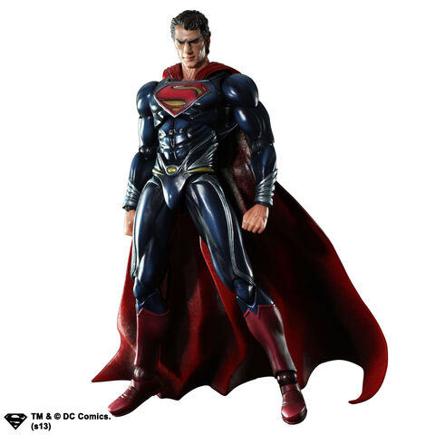Figurine Man Of Steel Superman Play Arts Kaï