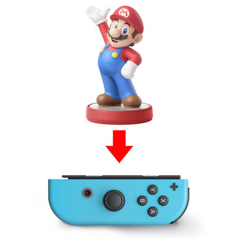 Nintendo Mario Manette Nintendo Switch Bleu