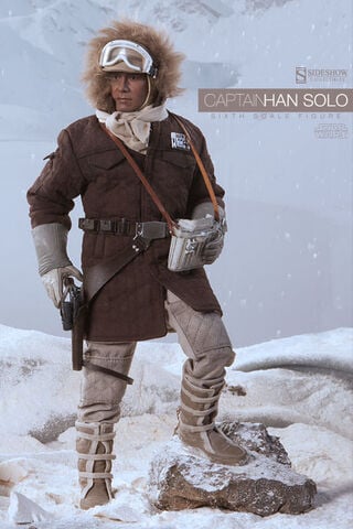 Statuette - Star Wars - Captain Han Solo Hoth 30 Cm