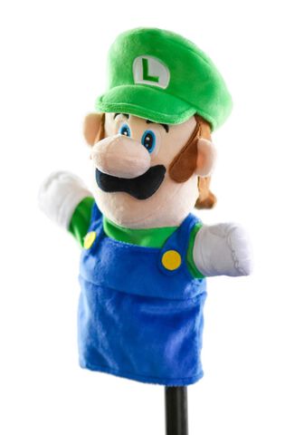 Marionnette Peluche - Mario - Luigi (exclu Gs)