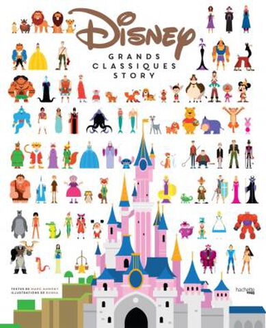 Livre - Les Grands Classiques Disney En Infographie