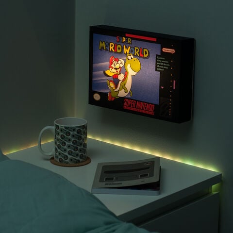 Cadre Lumineux - Nintendo - Luminart Super Mario World (exclu Gs)