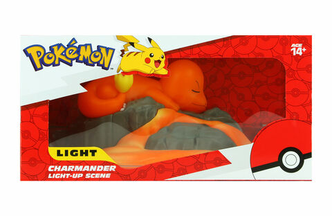 Figurine Lumineuse - Pokemon - Scene Lumineuse Salameche