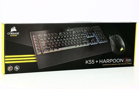 Clavier K55 Rgb + Souris Harpoon Rgb (exclusivite Micromania) - PC
