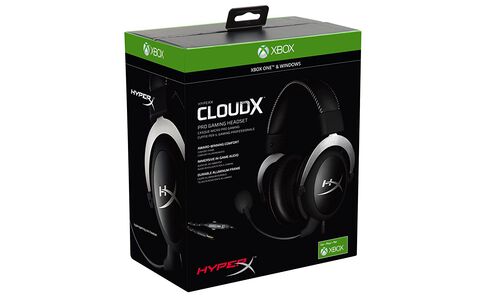 Casque Filaire Hyperx Cloudx Gris Xbox One/pc