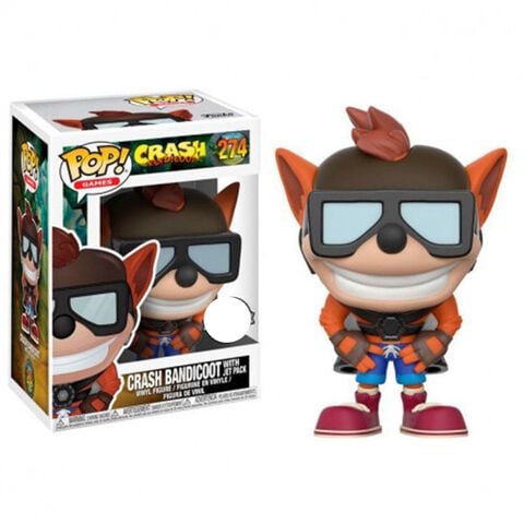 Figurine Funko Pop! N°274 - Crash Bandicoot - Crash Avec Jet Pack