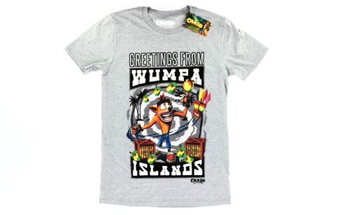 T-shirt - Crash Bandicoot - Wumpa Island Taille M