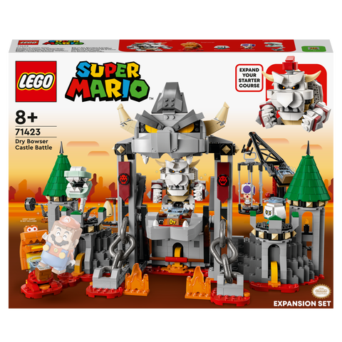 Lego - Super Mario - Ensemble D'extension Bataille Chateau Bowser Skelet - 71423
